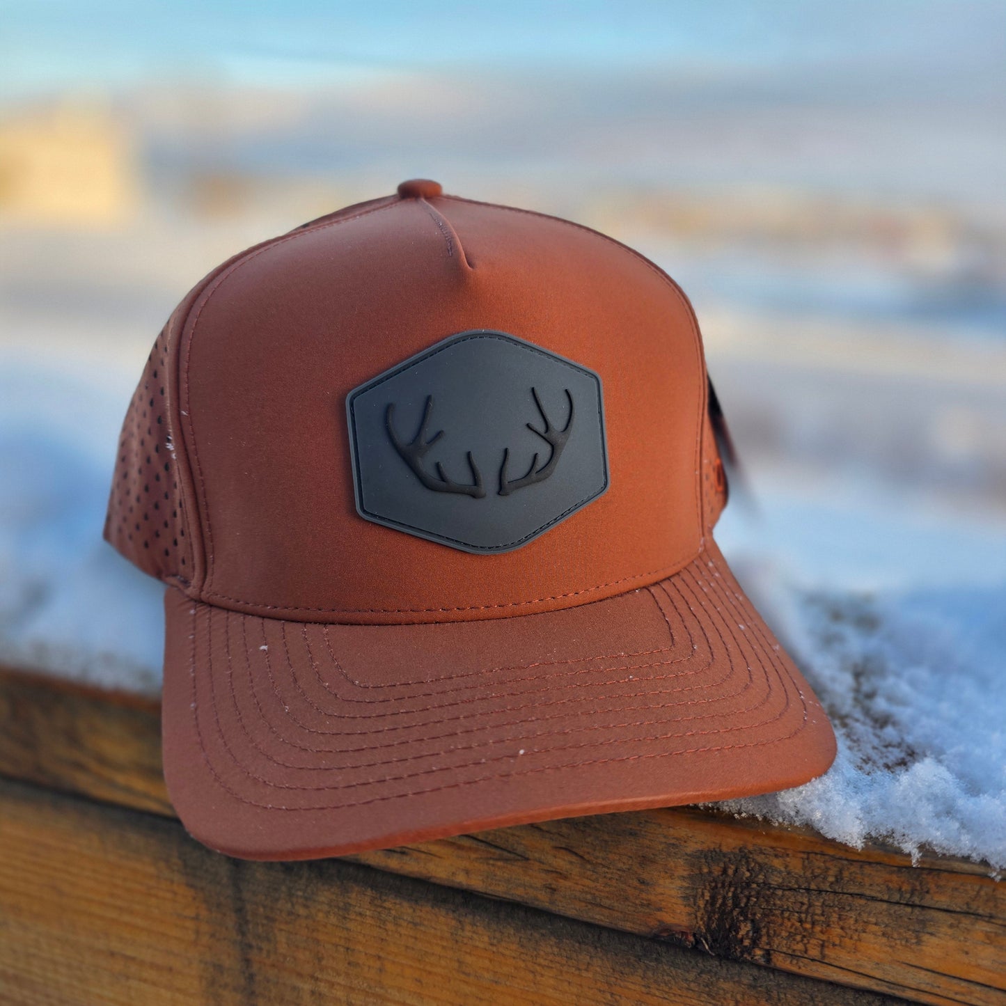 Natjuk burnt orange cap