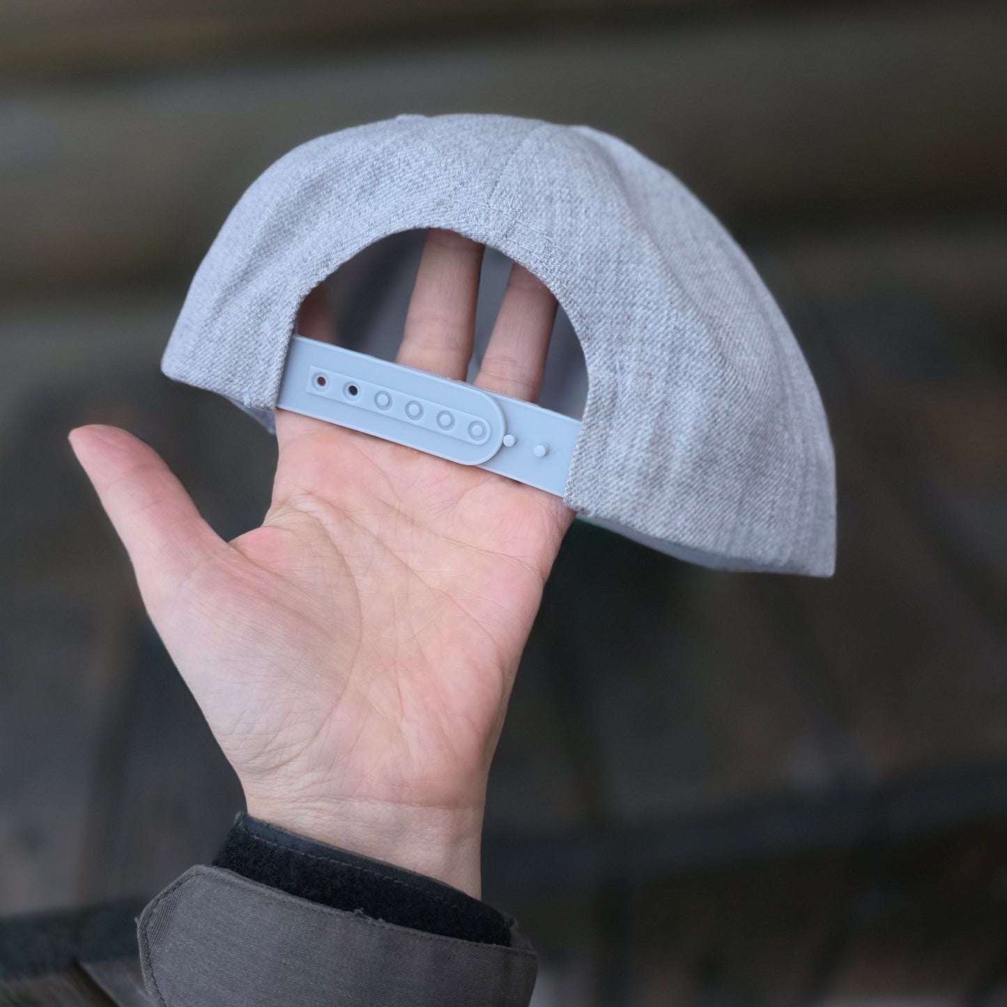 Toddler snapback grey Natjuk