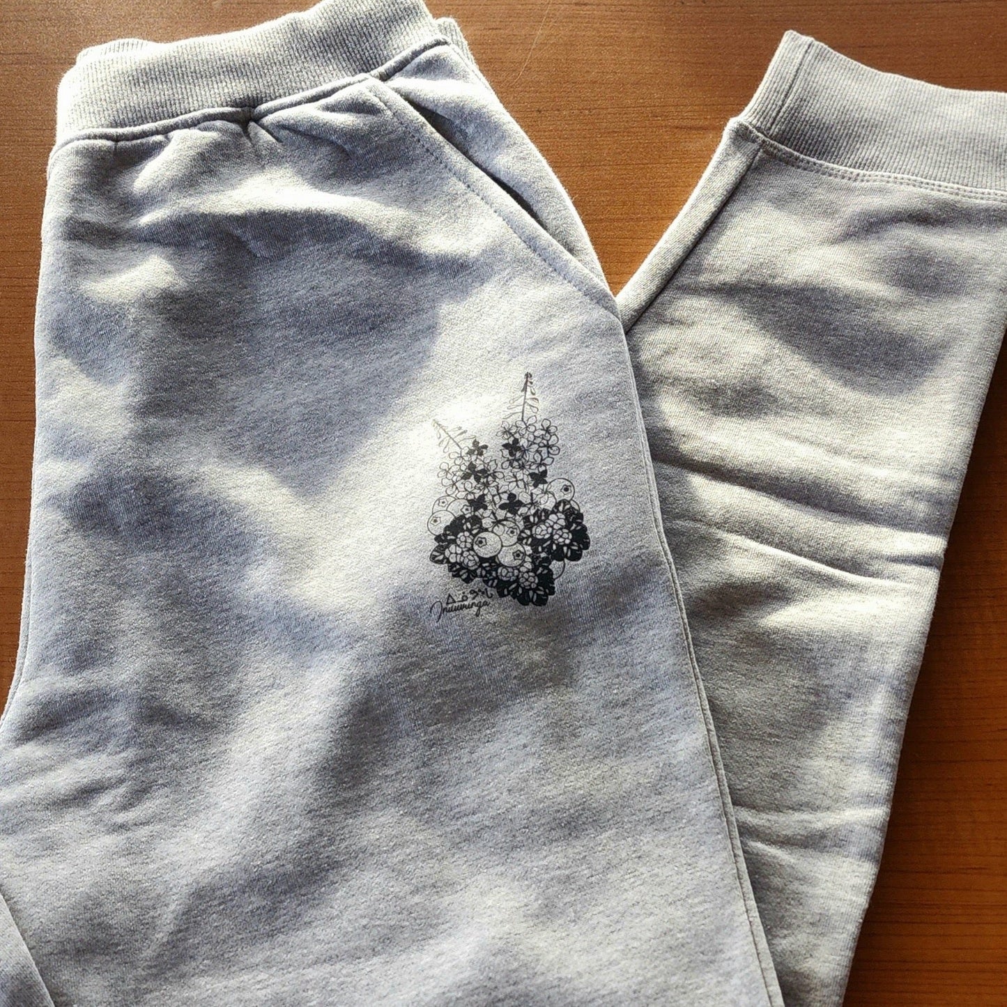Grey Arctic Bouquet Joggers