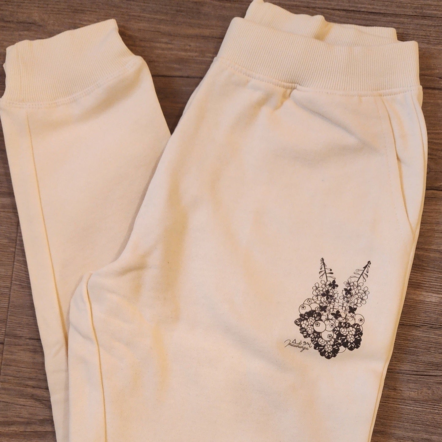 Ivory Arctic Bouquet Joggers