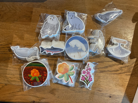 Aupaluk design stickers