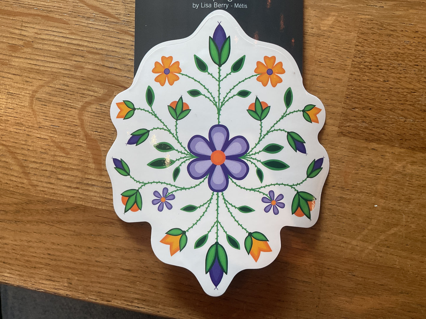 Spring sticker