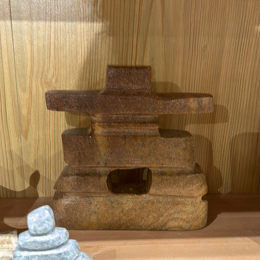 Aupaluk stone carving