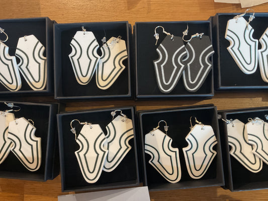 Akuk earrings by Parniga Designs