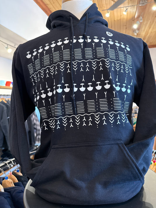 Black tunniit hoodie