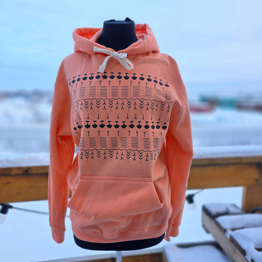 Orange pastel Tunnniit hoodie