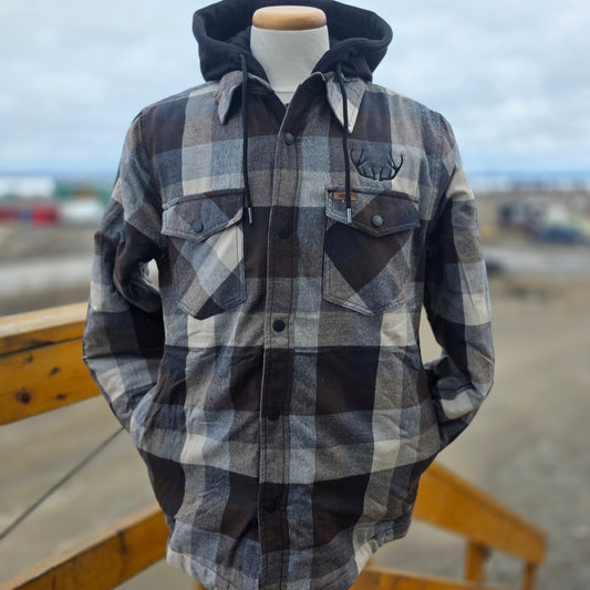 Brown insulated jacket