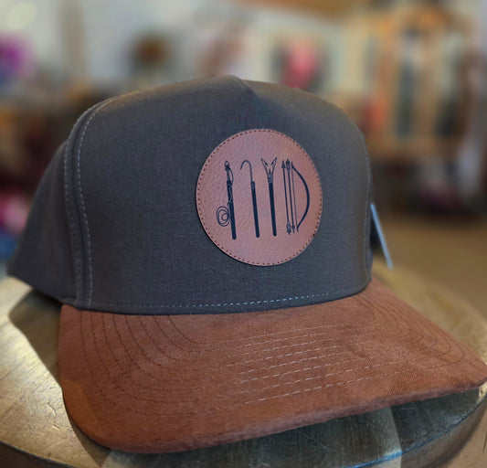 Olive Traditional tools rubber patch snapback