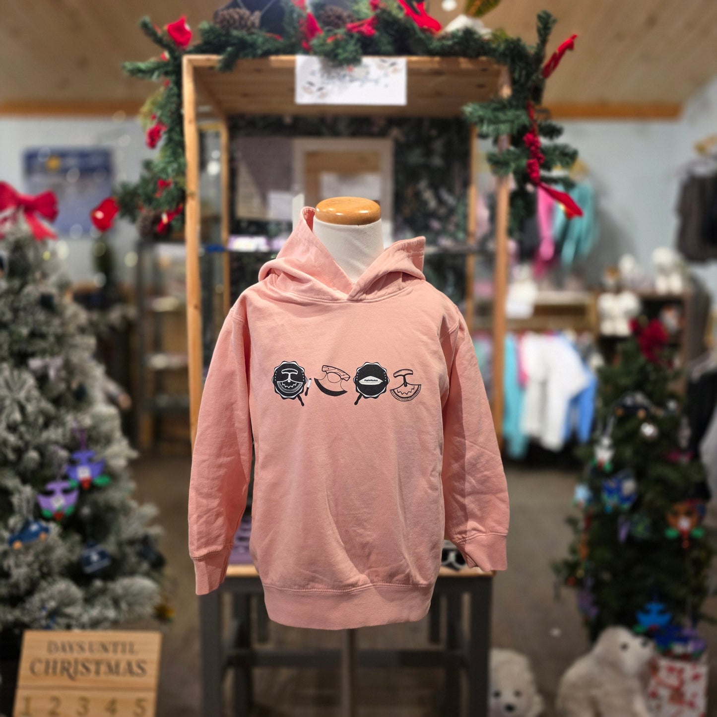 Uluit youth peach hoodie